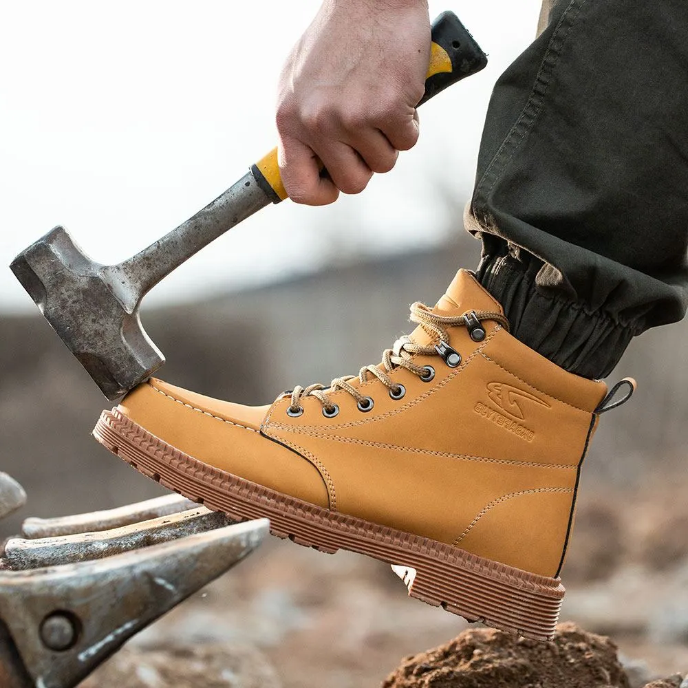 JB | Revolt steel cap leather work boots