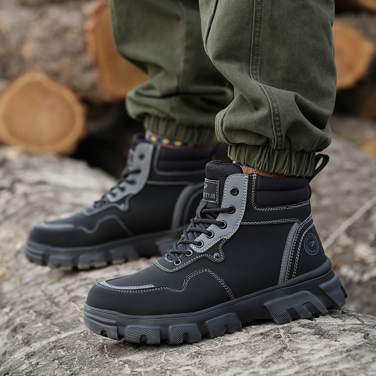 JB | Stone waterproof steel toe work boots