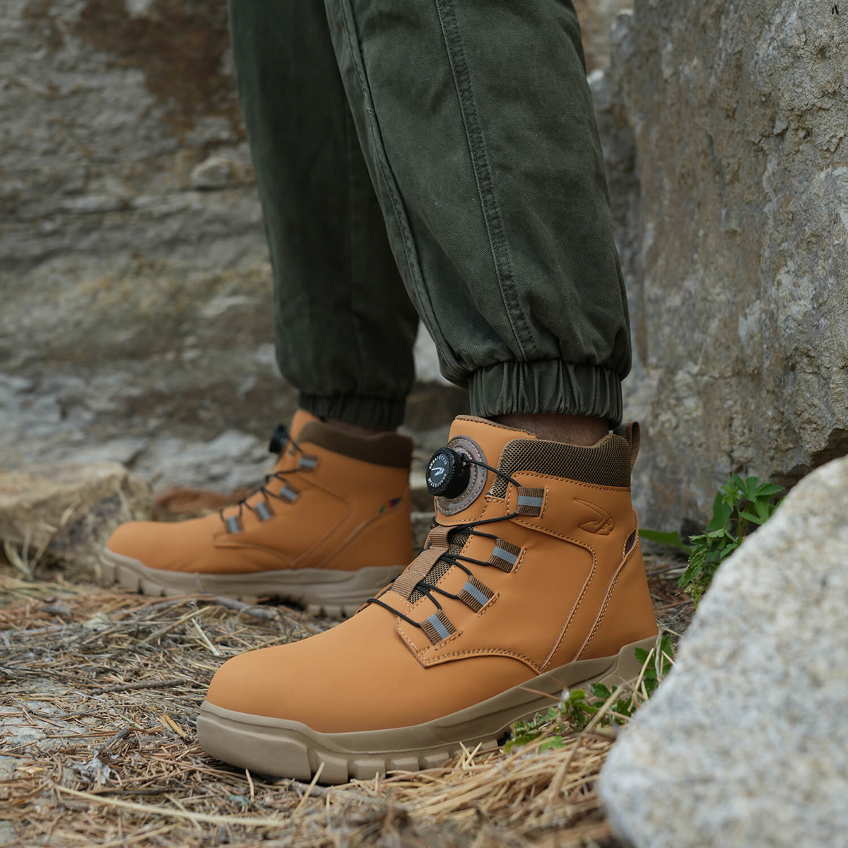 JB | Pathfinder waterproof leather steel toe work boots
