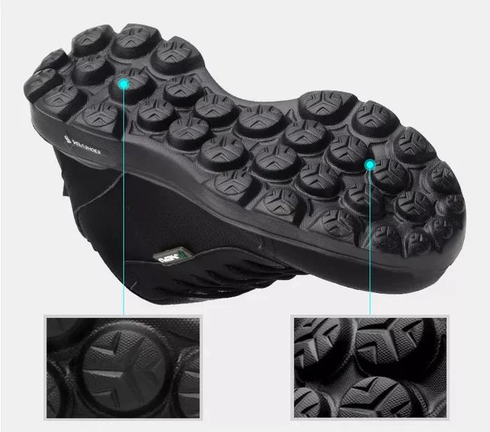 Roster jiefu slip resistance bottom waterproof work shoes