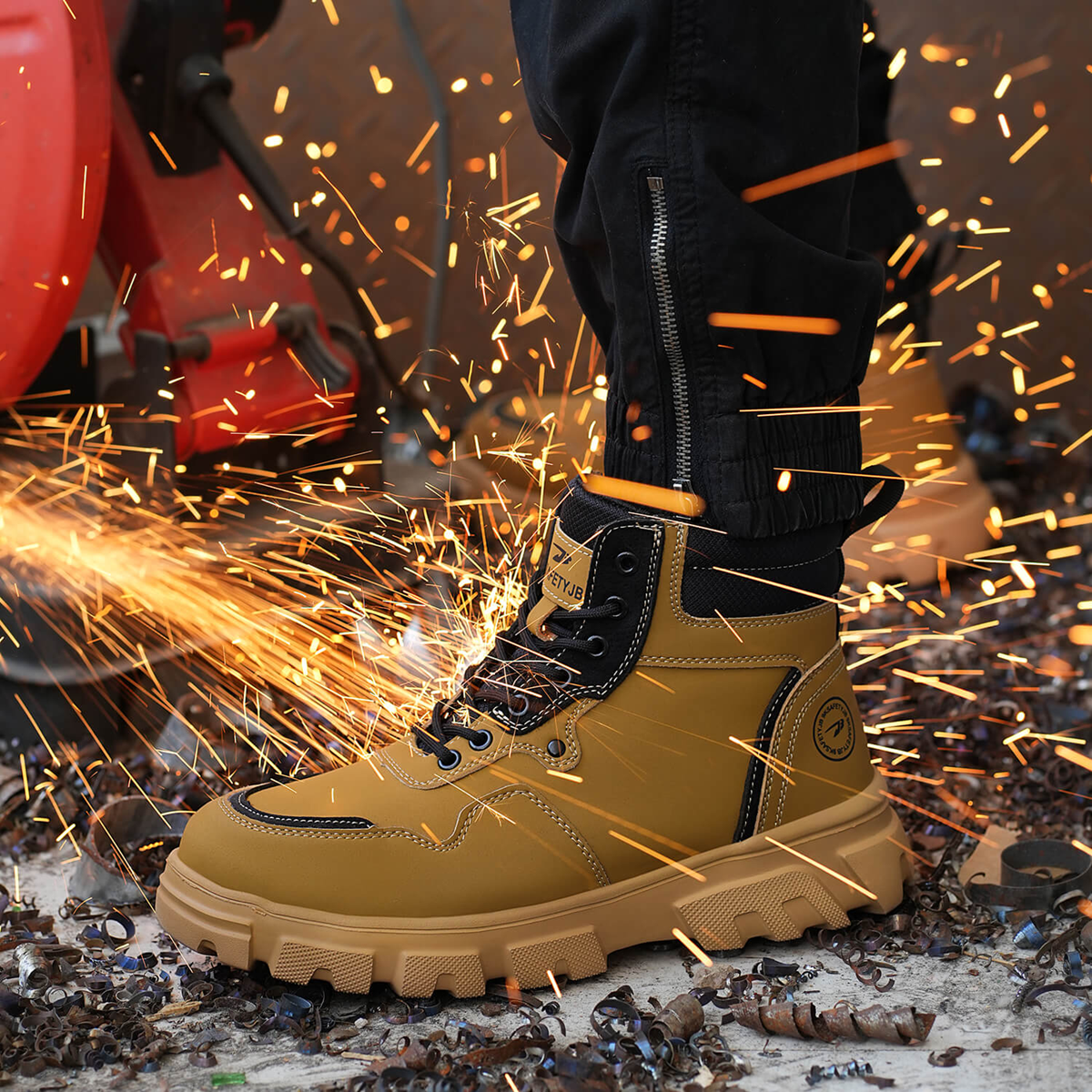 JB | Stone waterproof steel toe work boots