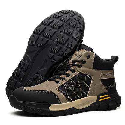 JB | Traction steel toe protective work boots