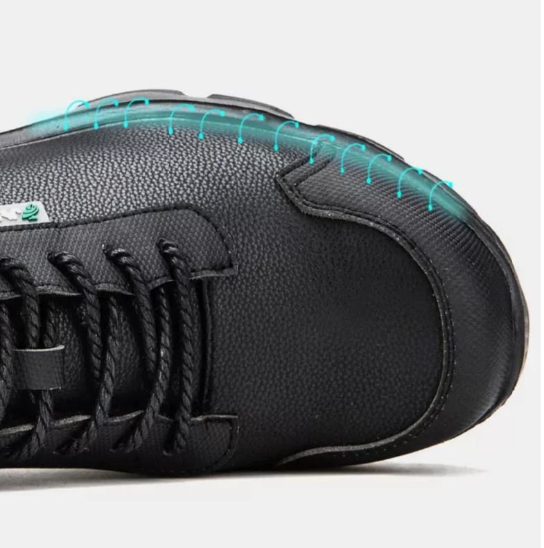 jiefu micro-fiber shoes stitched