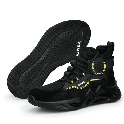 Guyisa | Cork steel cap breathable lightweight work boots