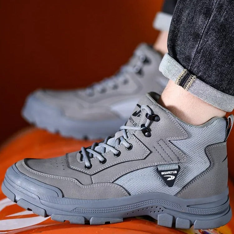 JB | Rafelo Fireproof Lightweight Waterproof Steel Toe Safety Work Shoes