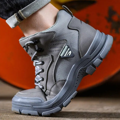 JB | Rafelo Fireproof Lightweight Waterproof Steel Toe Safety Work Shoes