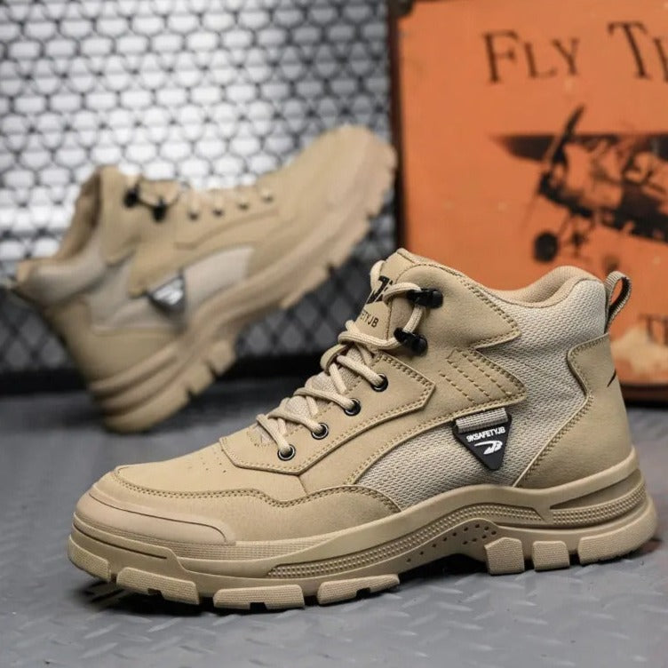 JB | Rafelo Fireproof Lightweight Waterproof Steel Toe Safety Work Shoes