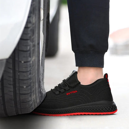 Guyisa | RedX Lightweigh Steel Toe Safety Work Shoes