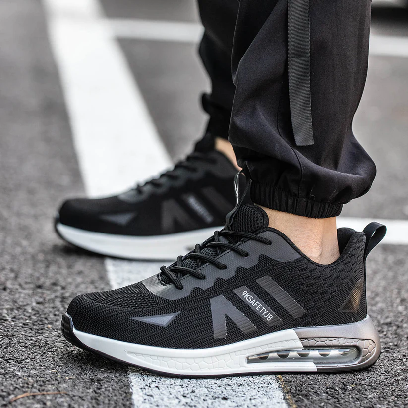 Steel cap toe shoes deals