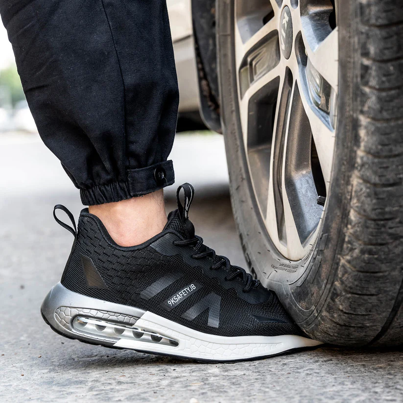 Comfortable steel 2025 toe work shoes